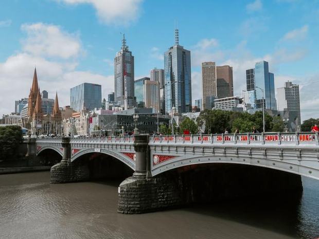 Melbourne city skyline